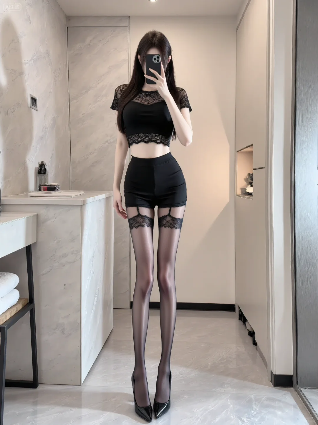 蕾丝腰线｜捕捉夜晚的温柔光痕