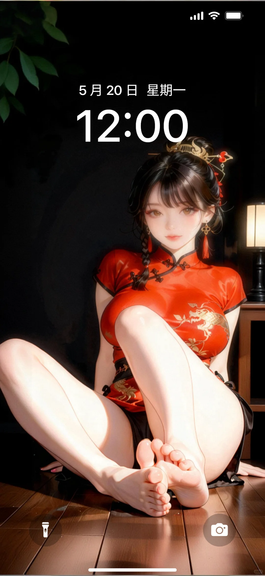 壁纸|中式大长腿你值得拥有