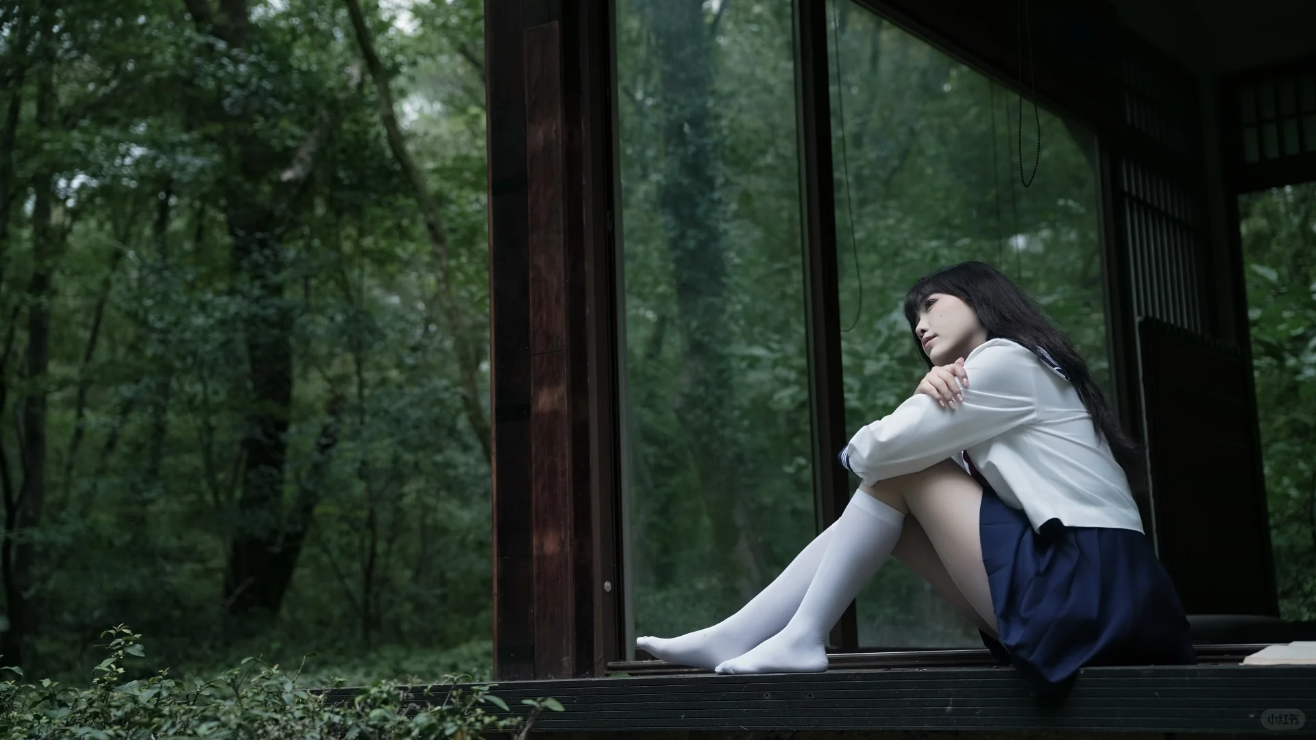 森林里穿jk谁拍谁好看！