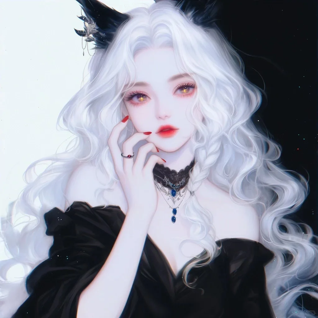 11月10日头像：暗夜猫系少女✨