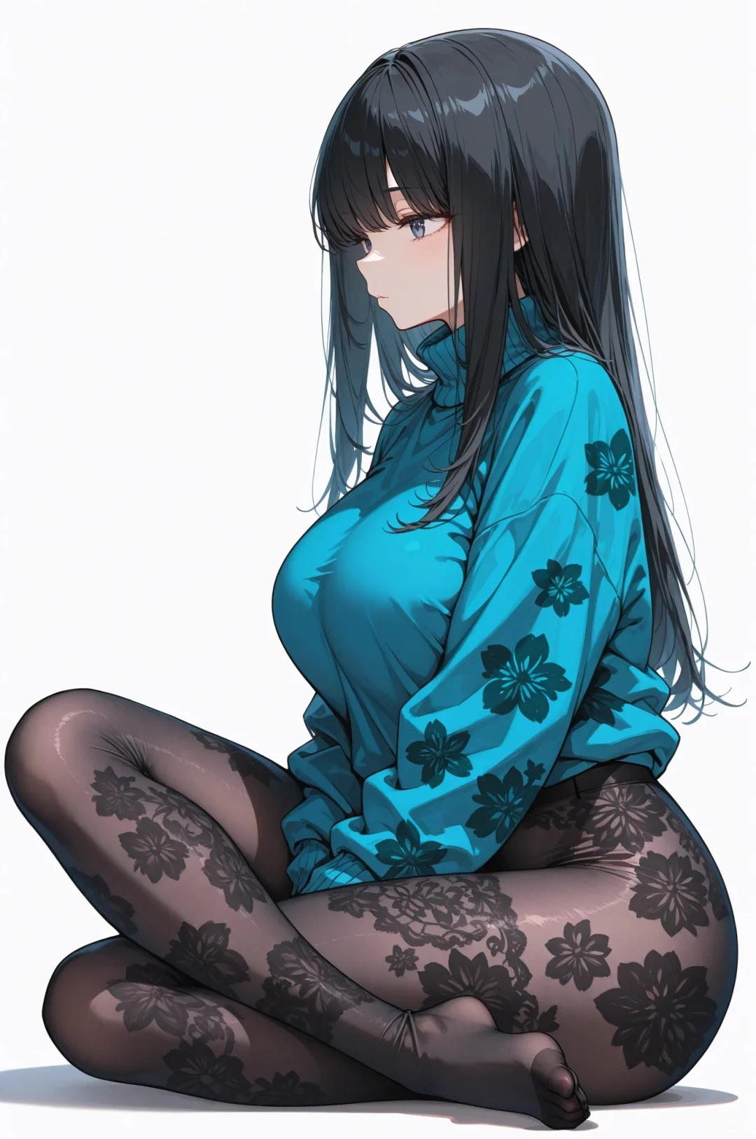 壁纸！！黑丝……大花……才是归宿……！