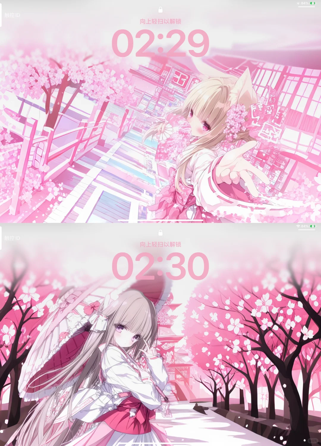 2选1！好日系的平板壁纸