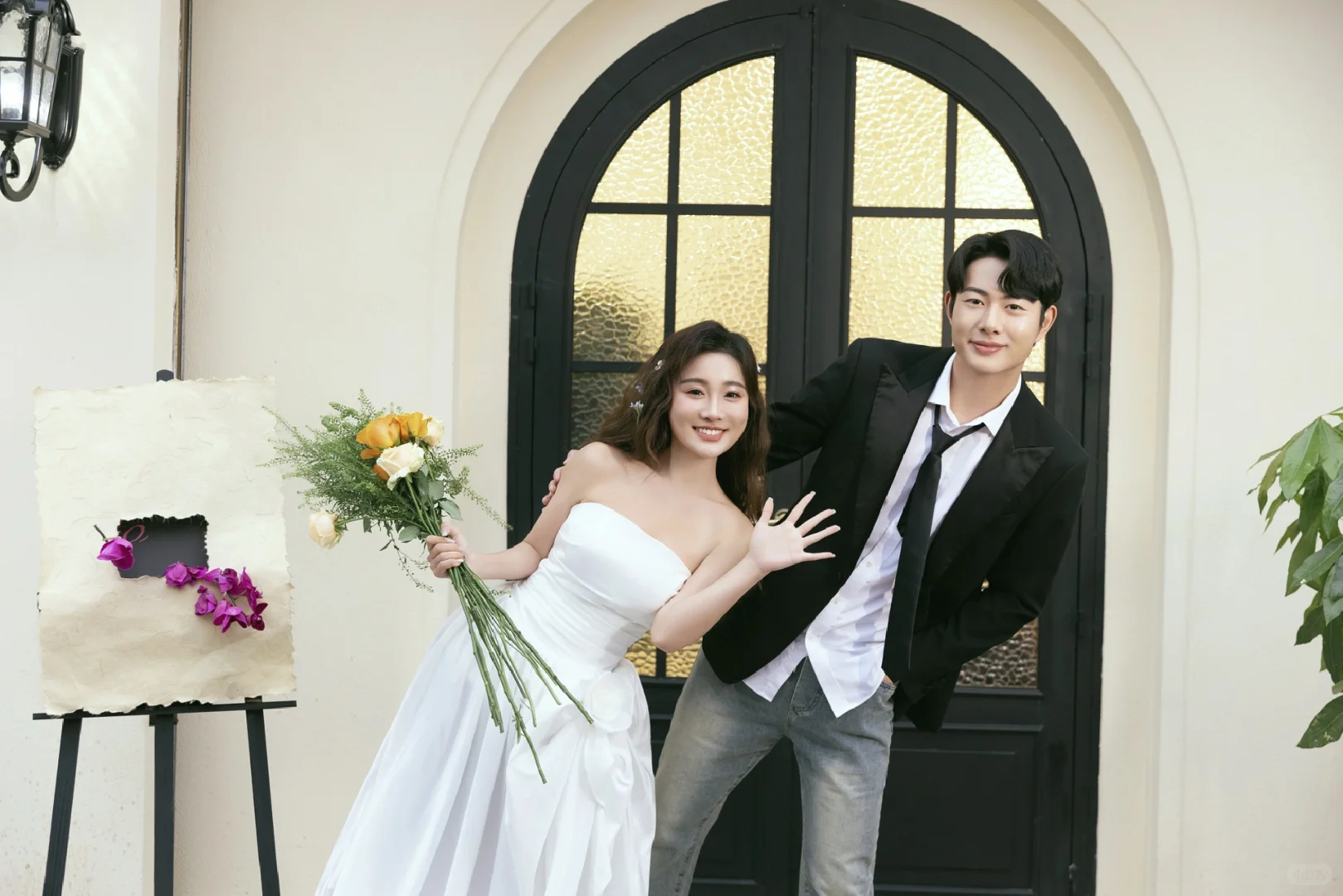 在南阳拍的韩系婚纱照，真的太美啦！