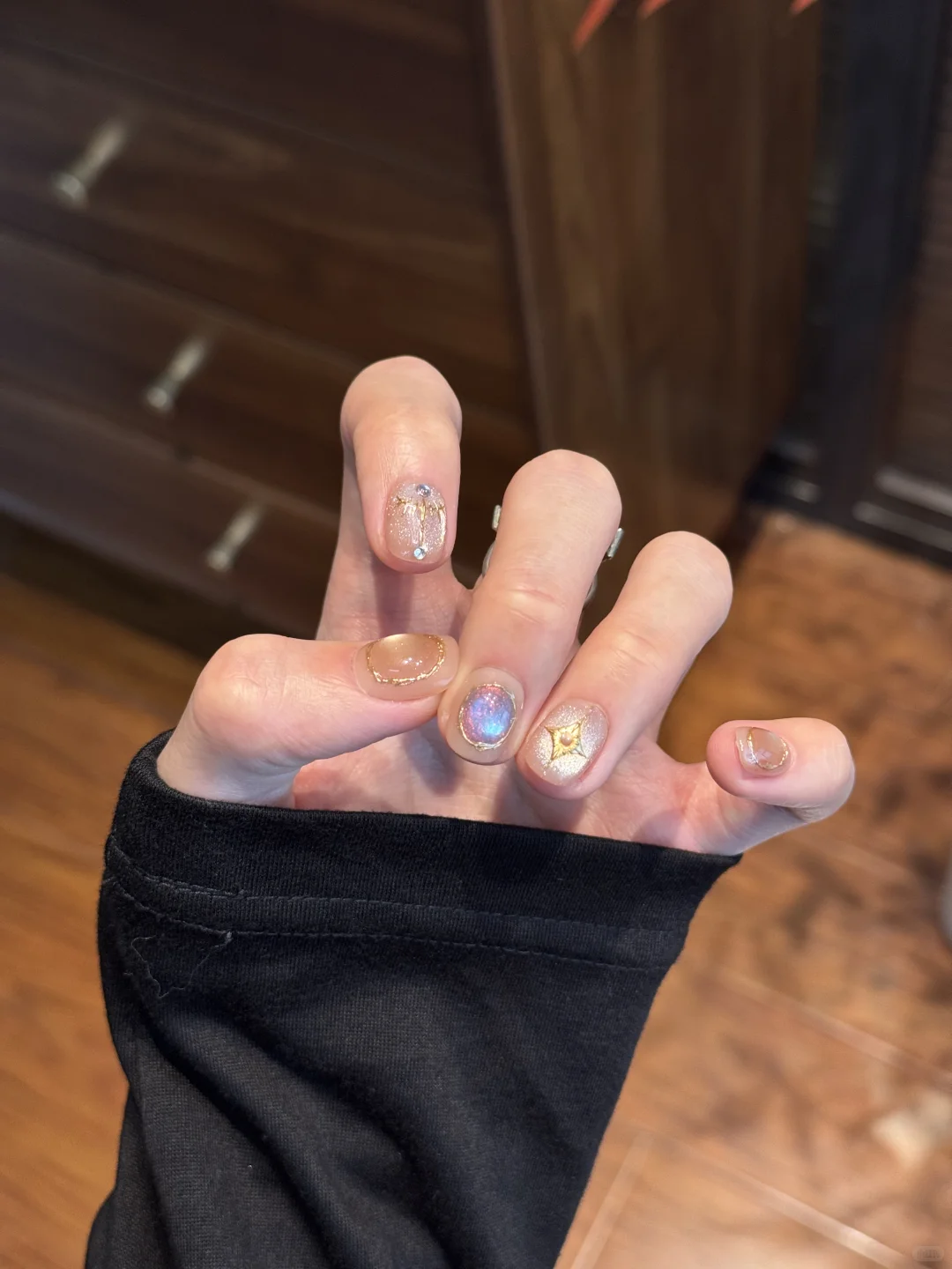 希腊权杖👑复古女神美甲～