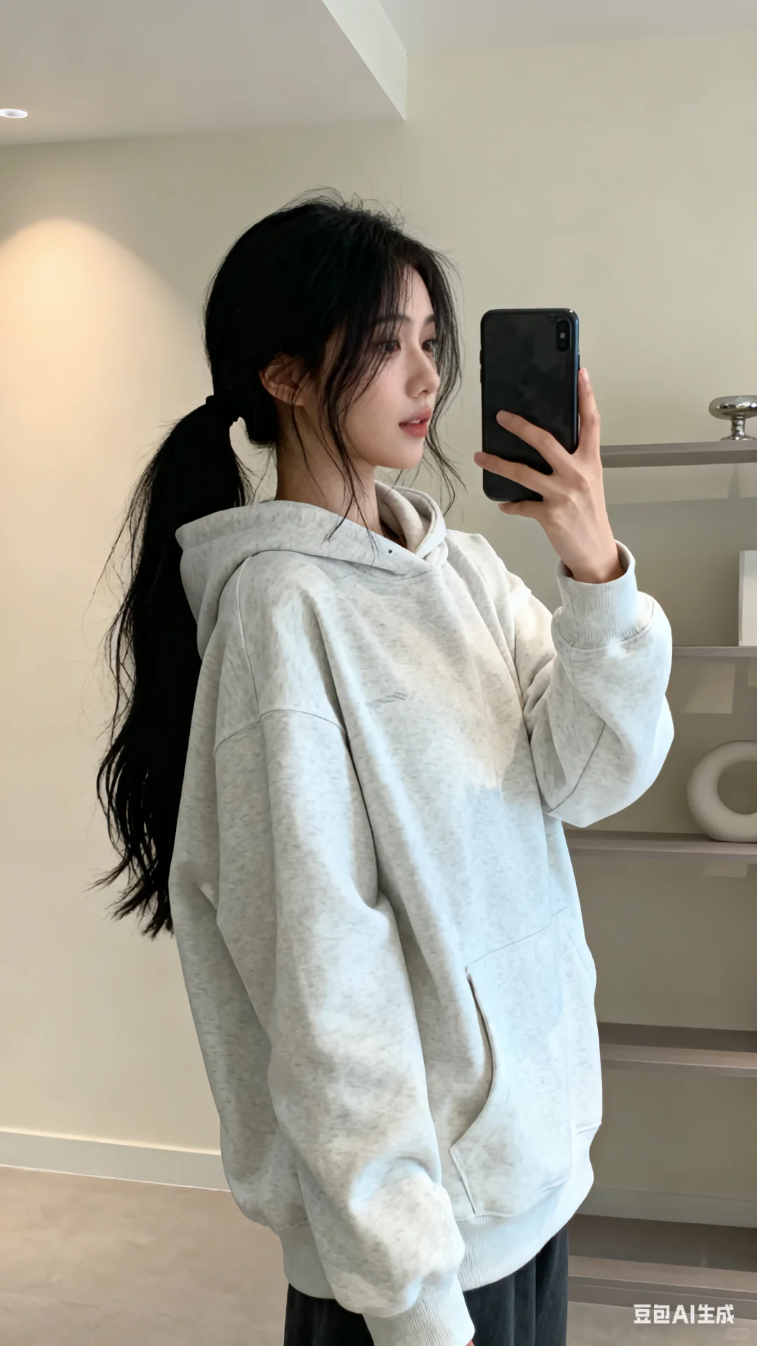 满满青春气息的氛围感美照（AI）