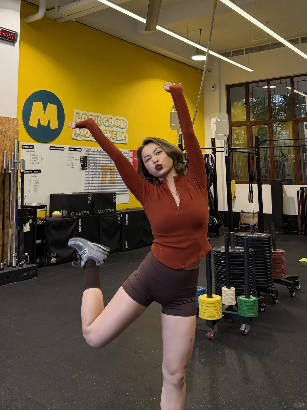 秋冬保暖健身穿搭合集