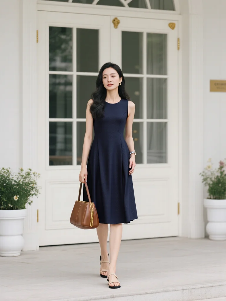 每个女人的夏天都必须有一条：小黑裙👗