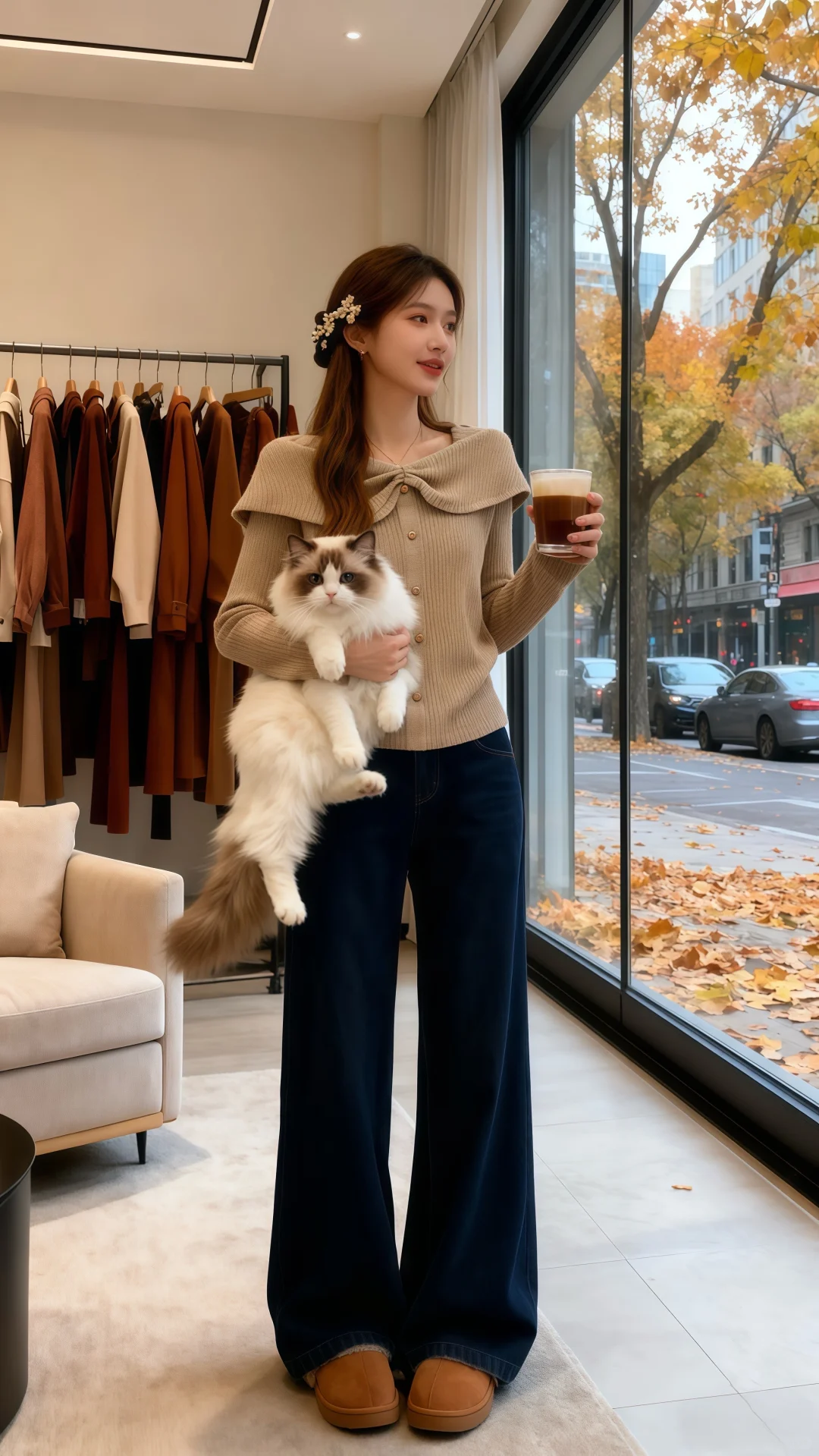 初秋的温柔感穿搭🍂