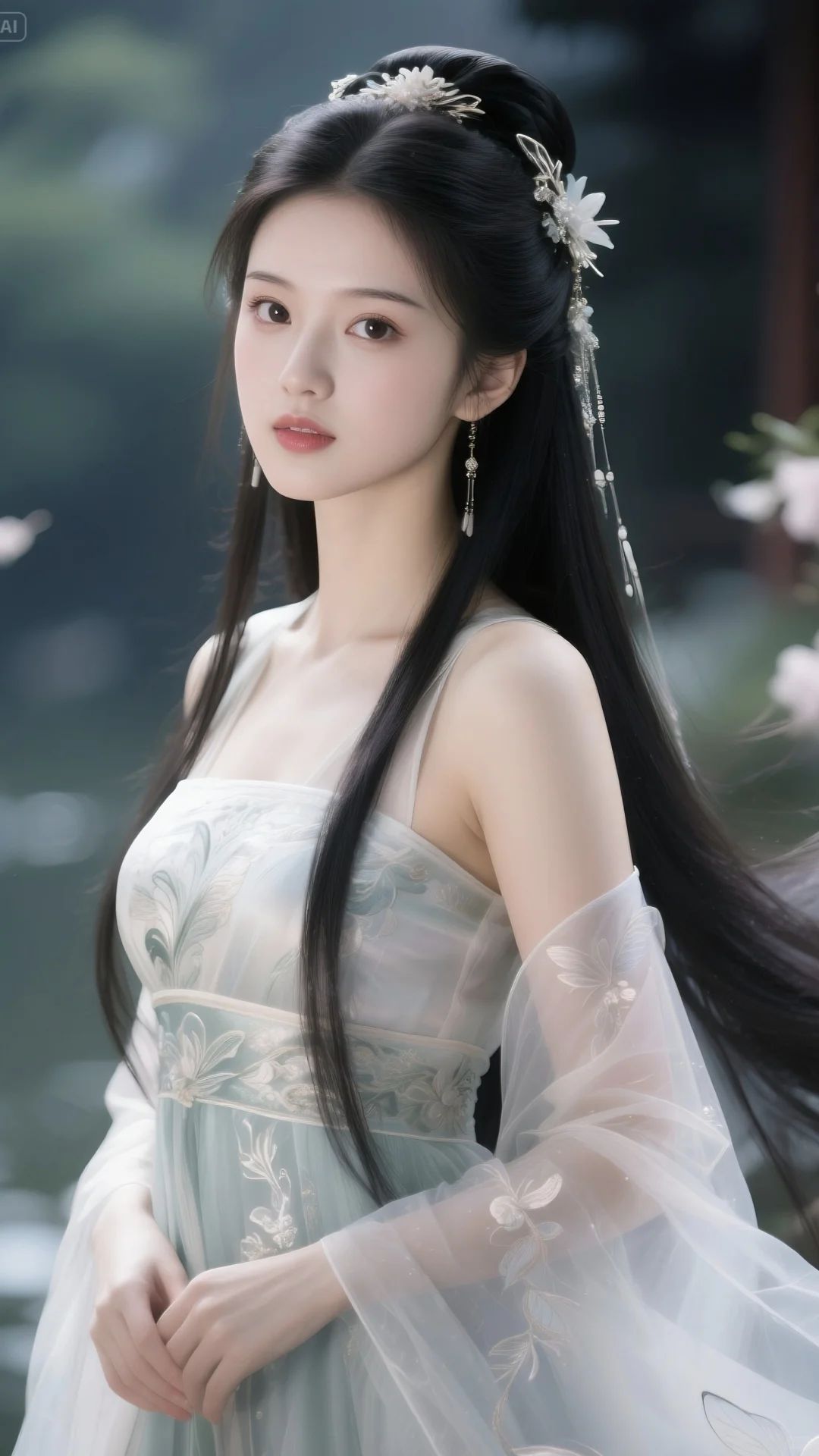 竹影扫阶尘不动，垂眸已渡百年身