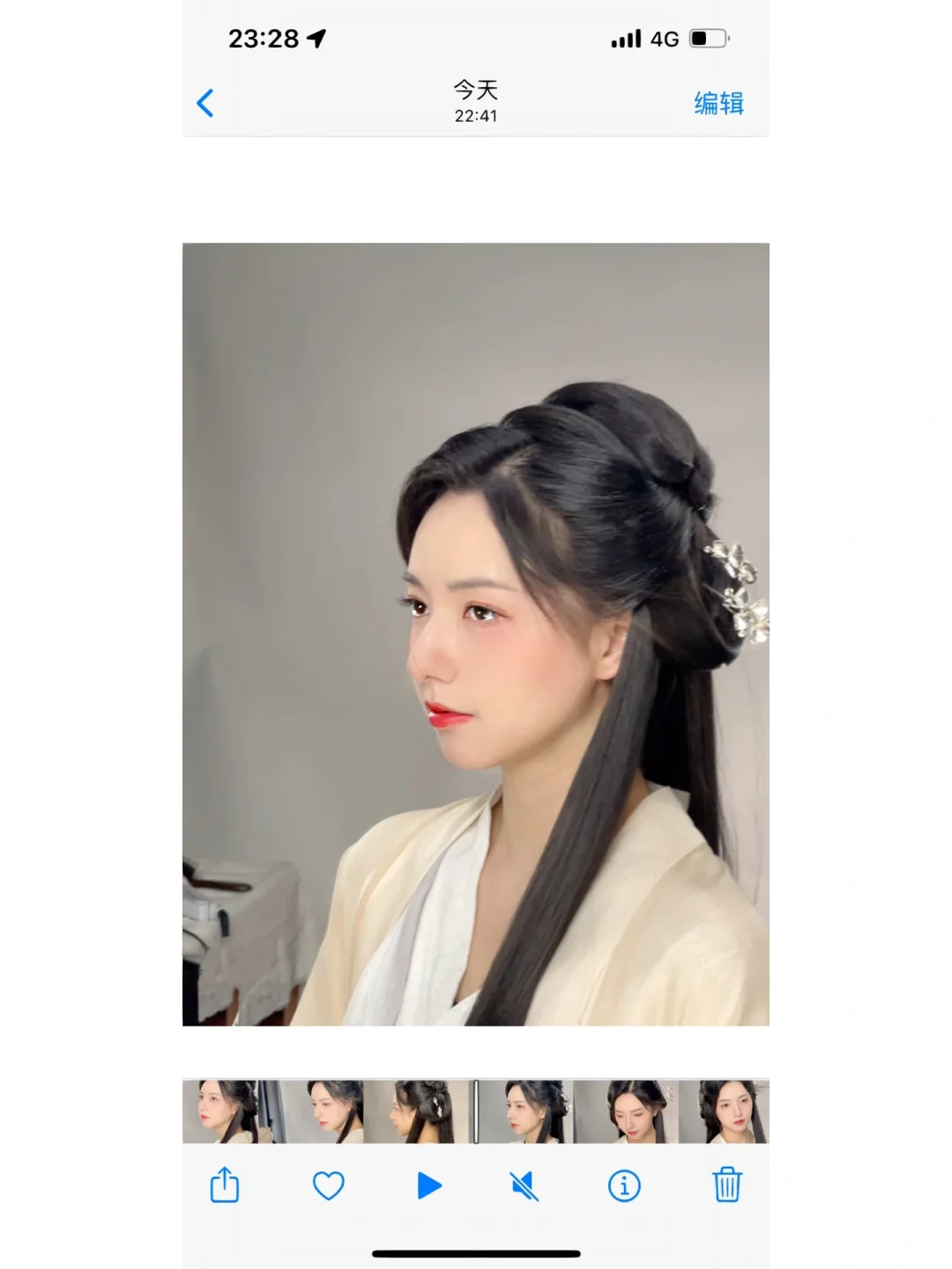 女生一定要尝试汉服造型！真的太温柔了