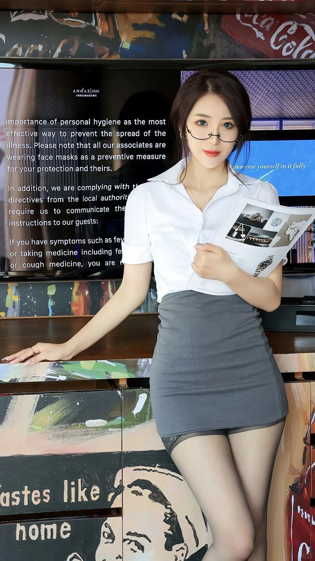 高清知性美女时尚长腿小姐姐写真