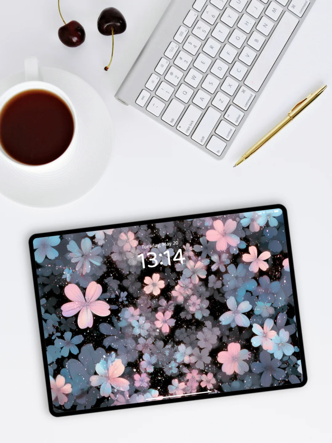 浪漫壁纸 l 粉色花海