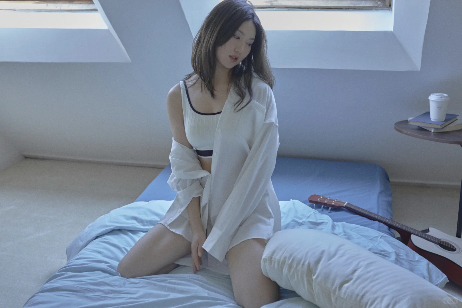 日系纯欲这样拍也太好看了吧‼️