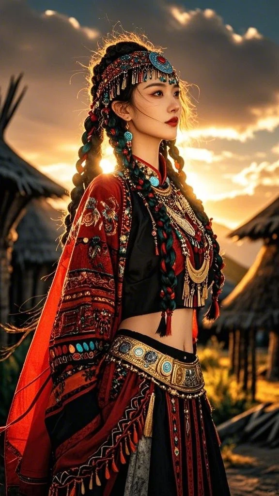 民族风野性美！