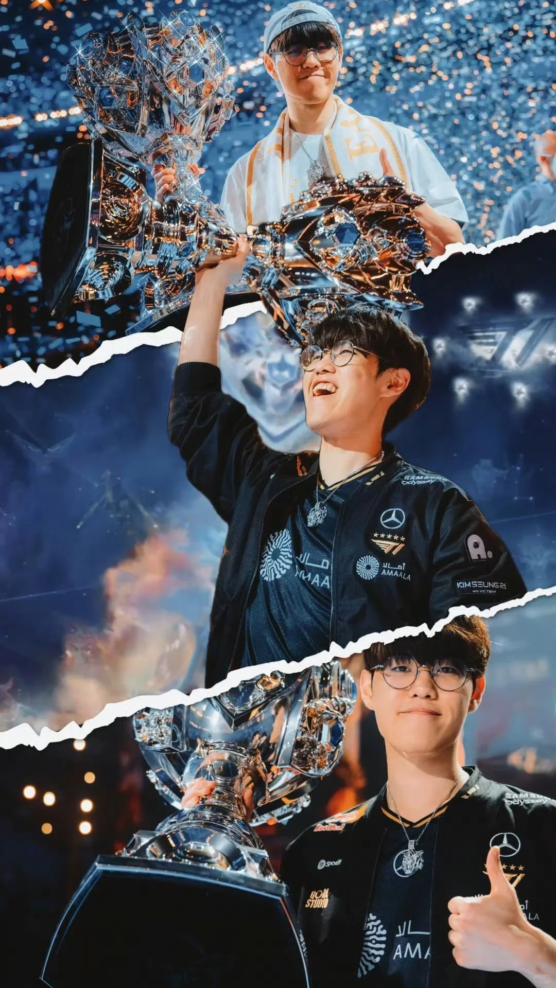 T1捧杯的新手机壁纸💙