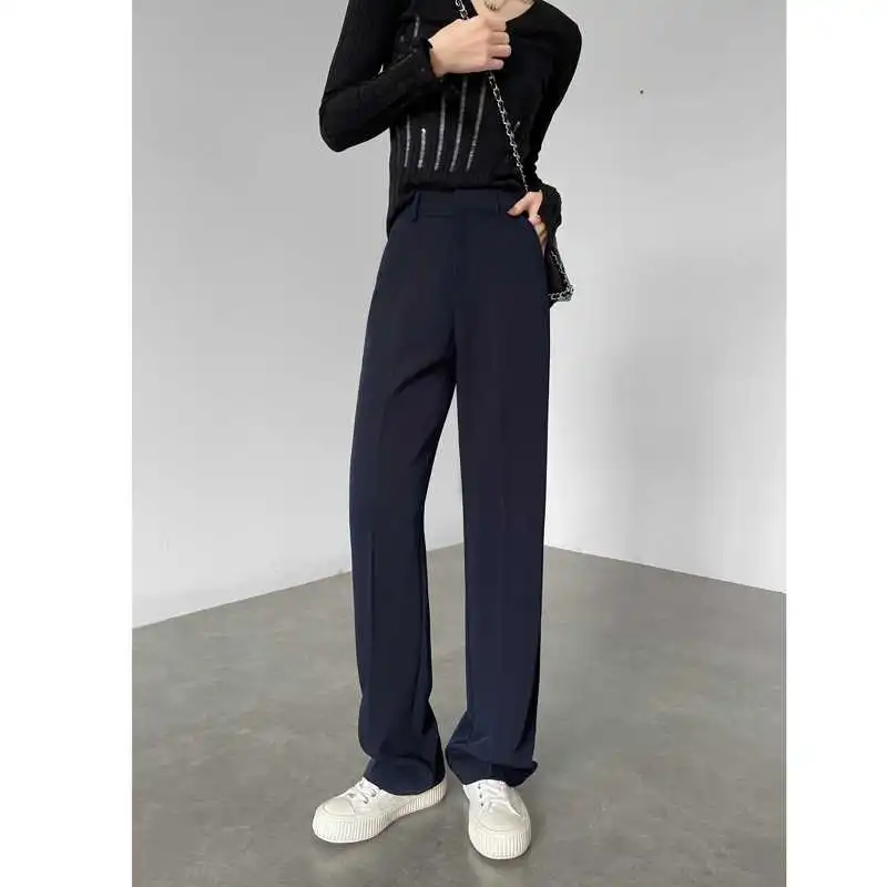 直筒裤女2025春夏新宠：韩版高腰显瘦神器