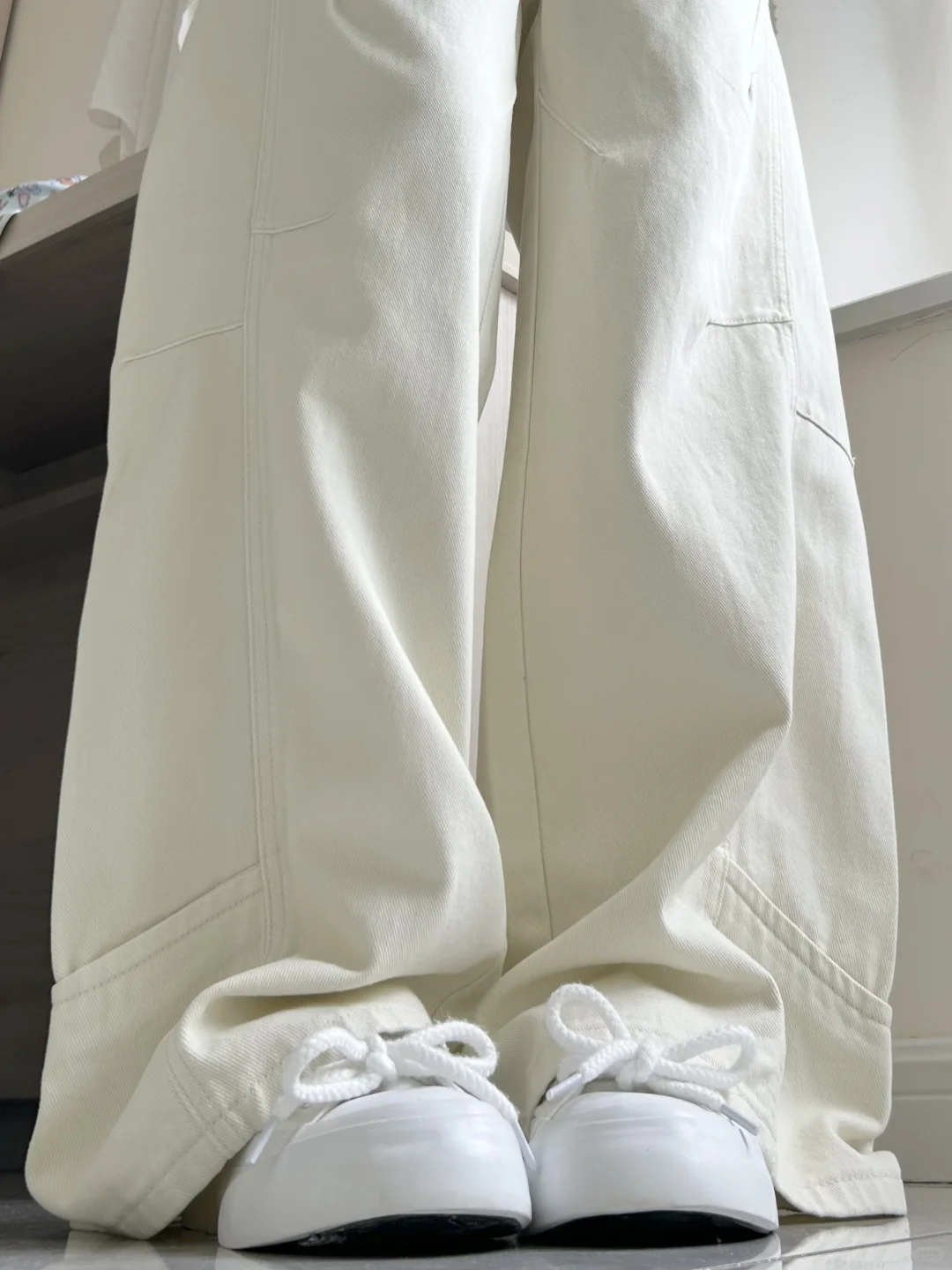 喜欢这种随意又舒服的穿搭～