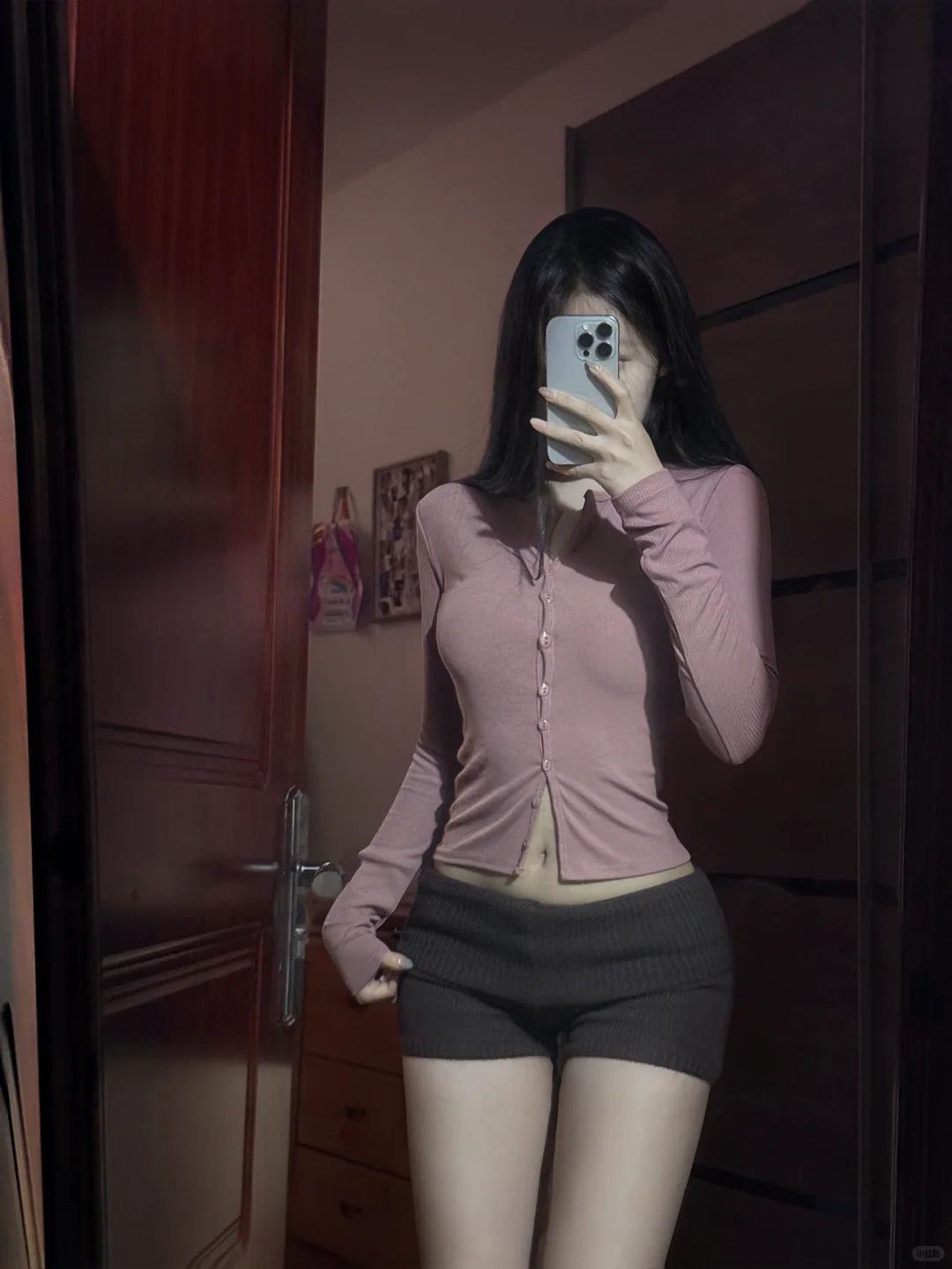 是我喜欢的灰粉色诶！！💗