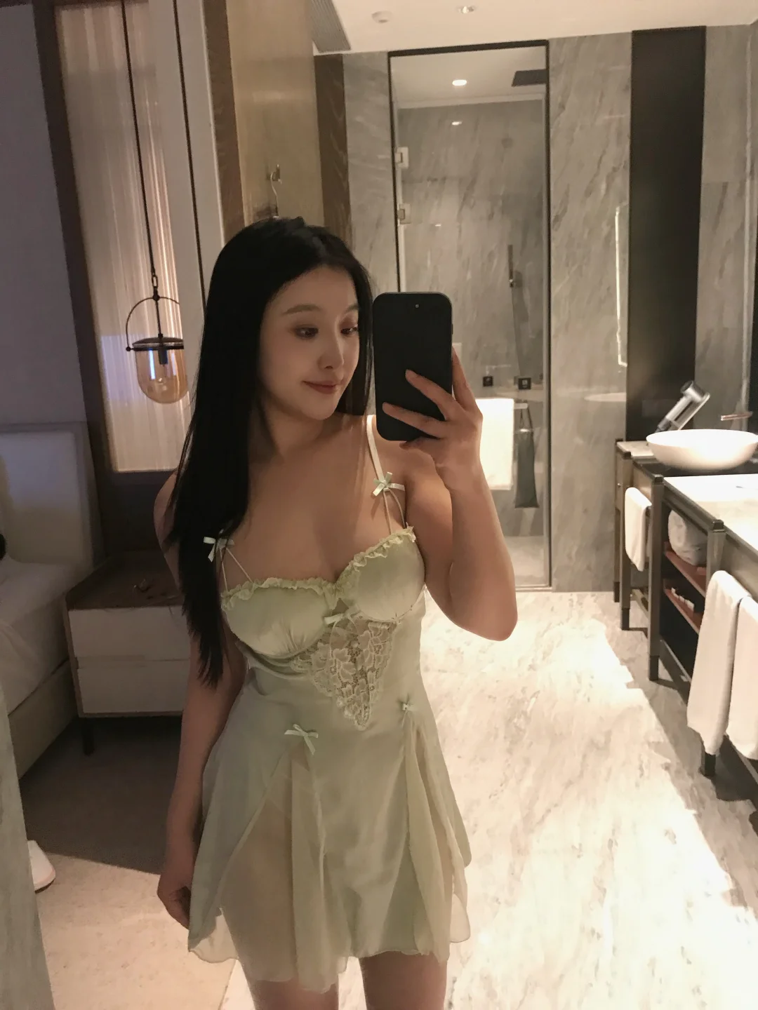 好有女人味的睡衣～