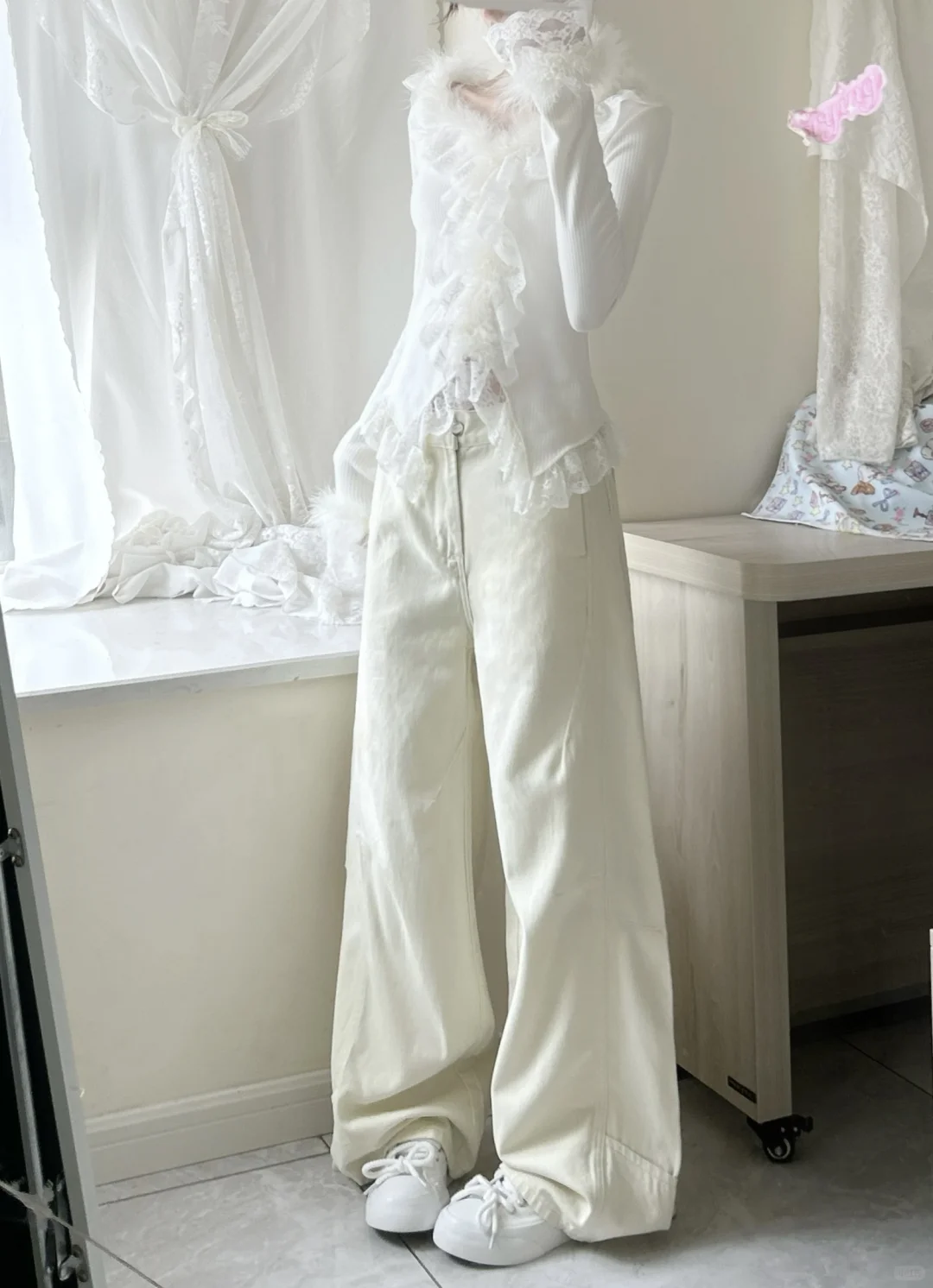 喜欢这种随意又舒服的穿搭～