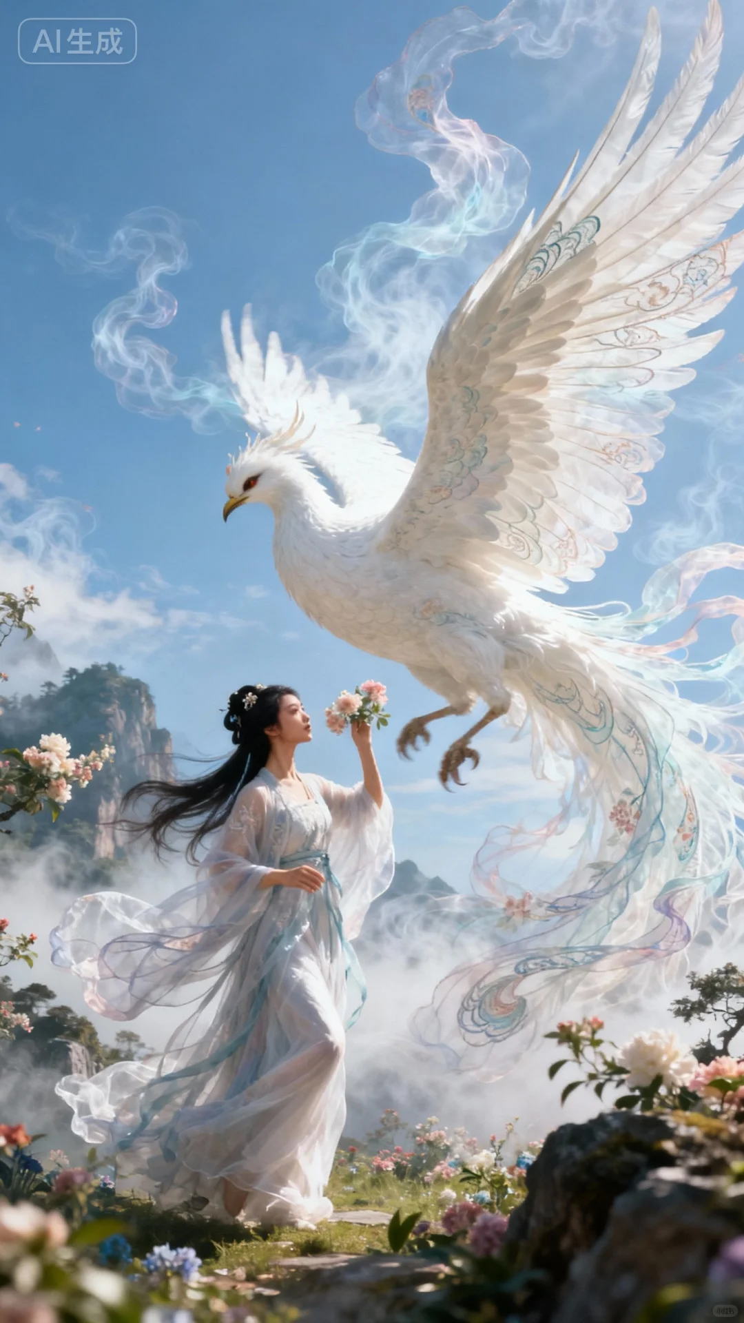 交换一张AI制作的美图