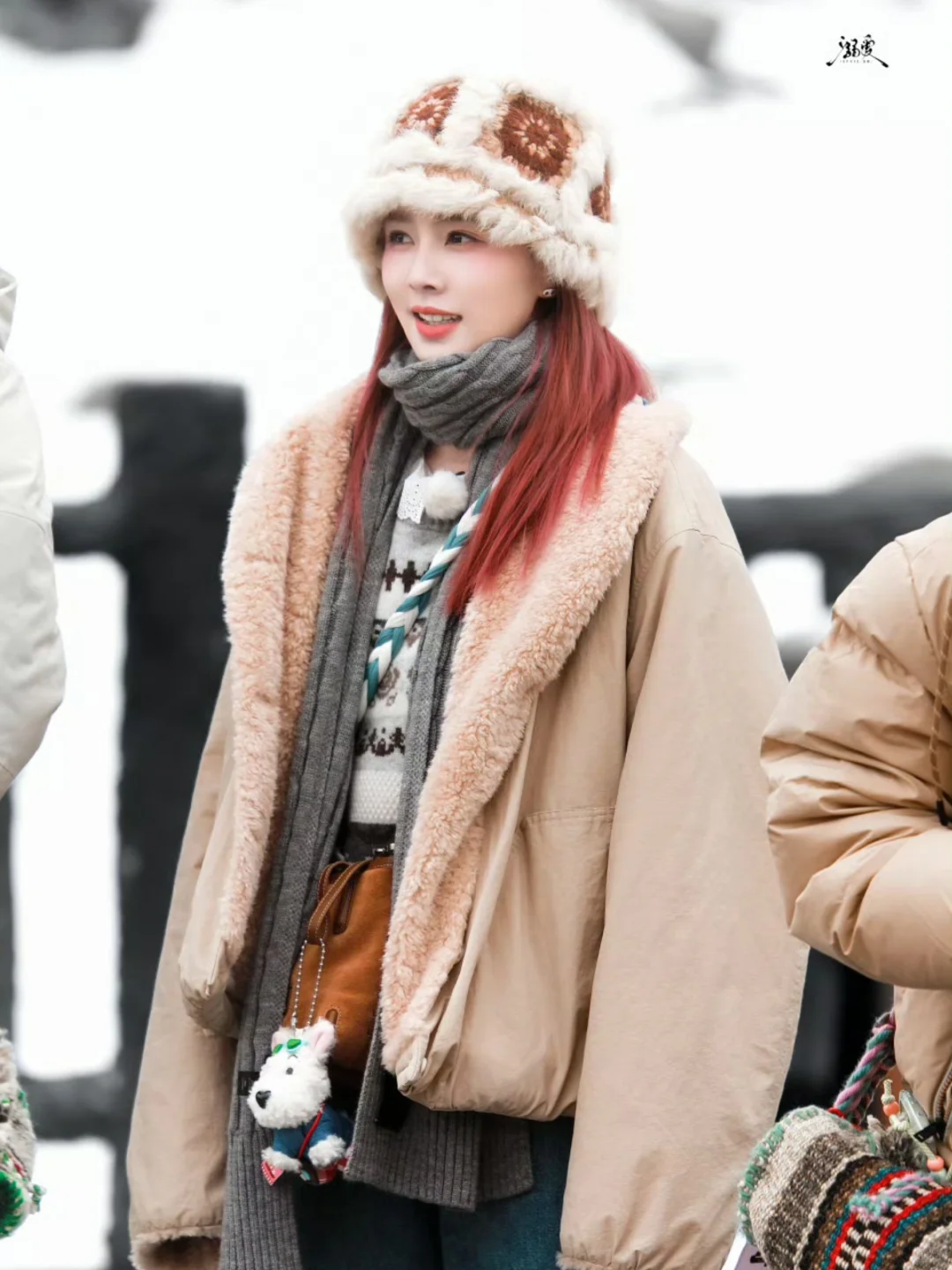 白鹿跑男4套造型，像少女漫一样可爱的女鹅