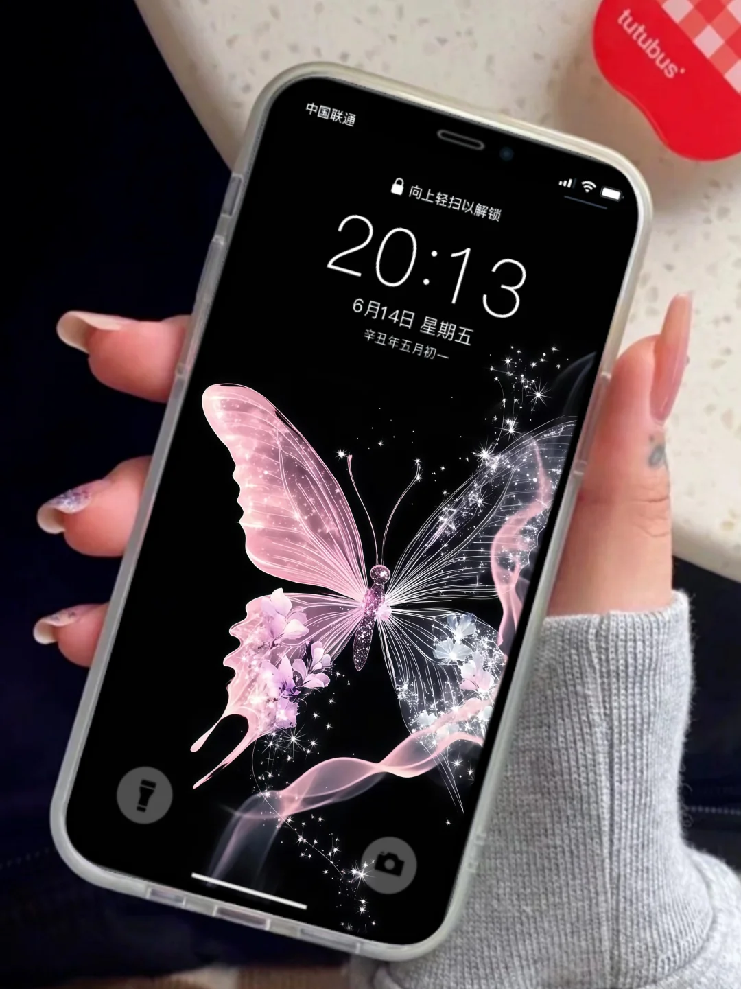 粉色少女心手机壁纸！