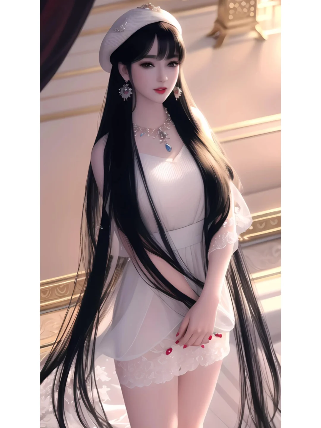 AI绘画，姐姐们的逛街穿搭，气质