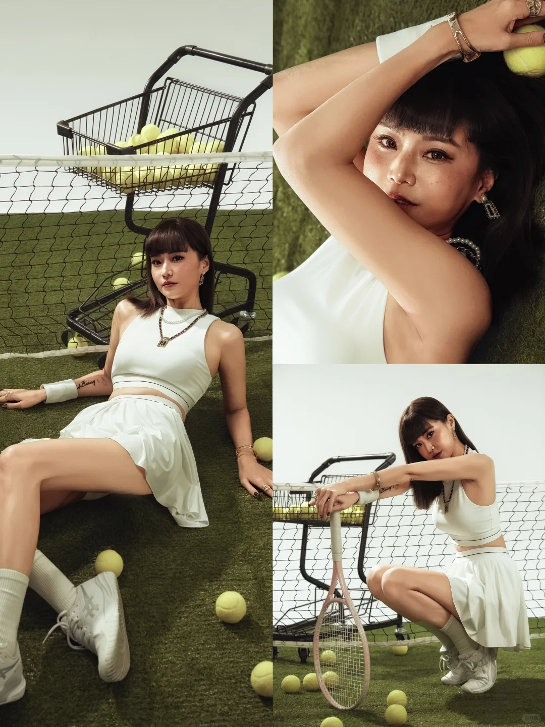 台灣美式網球寫真｜公開賽火辣開打