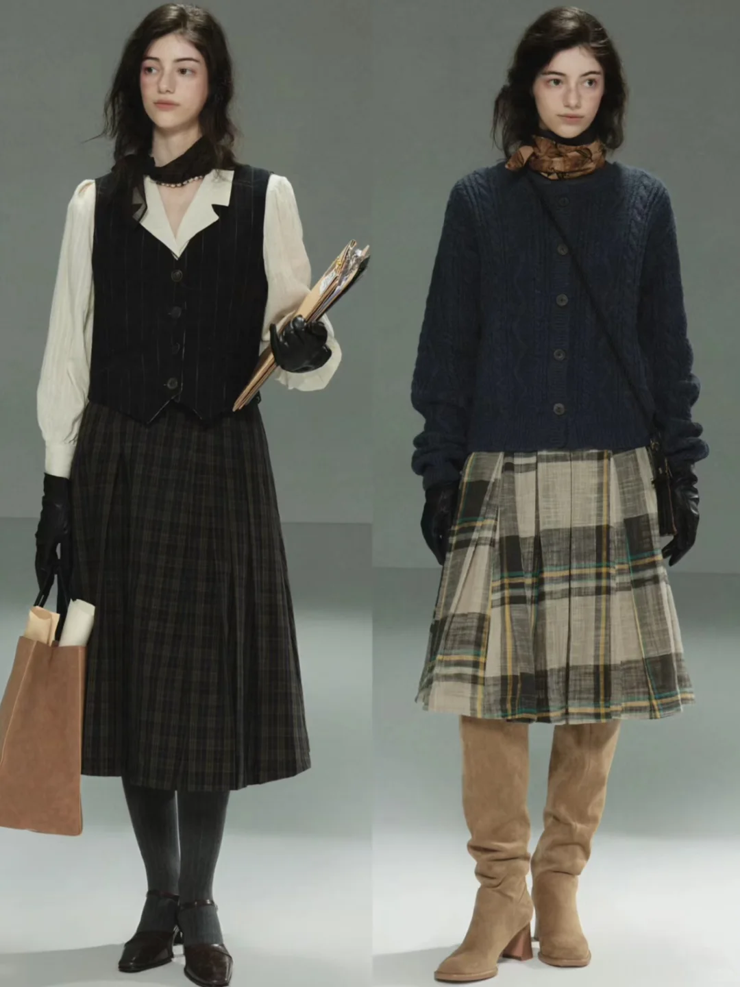 “90s年代时髦女作家”｜复古知识分子风穿搭