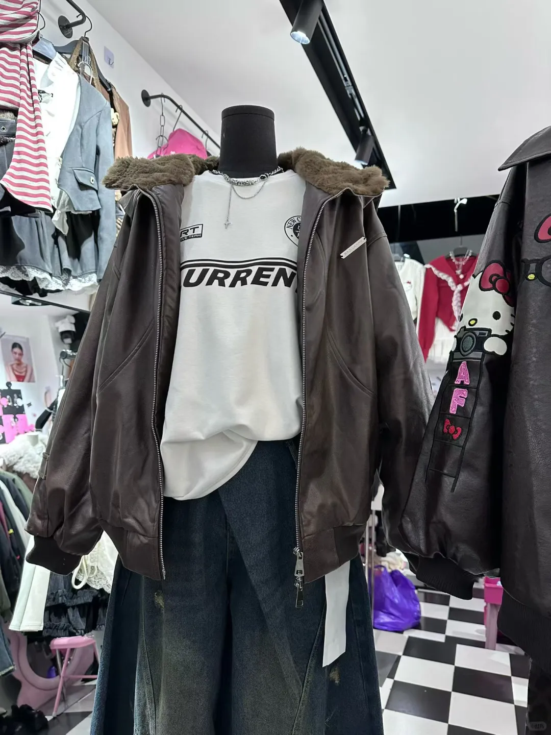 辣妹穿搭分享、甜辣风穿搭、甜酷风穿搭