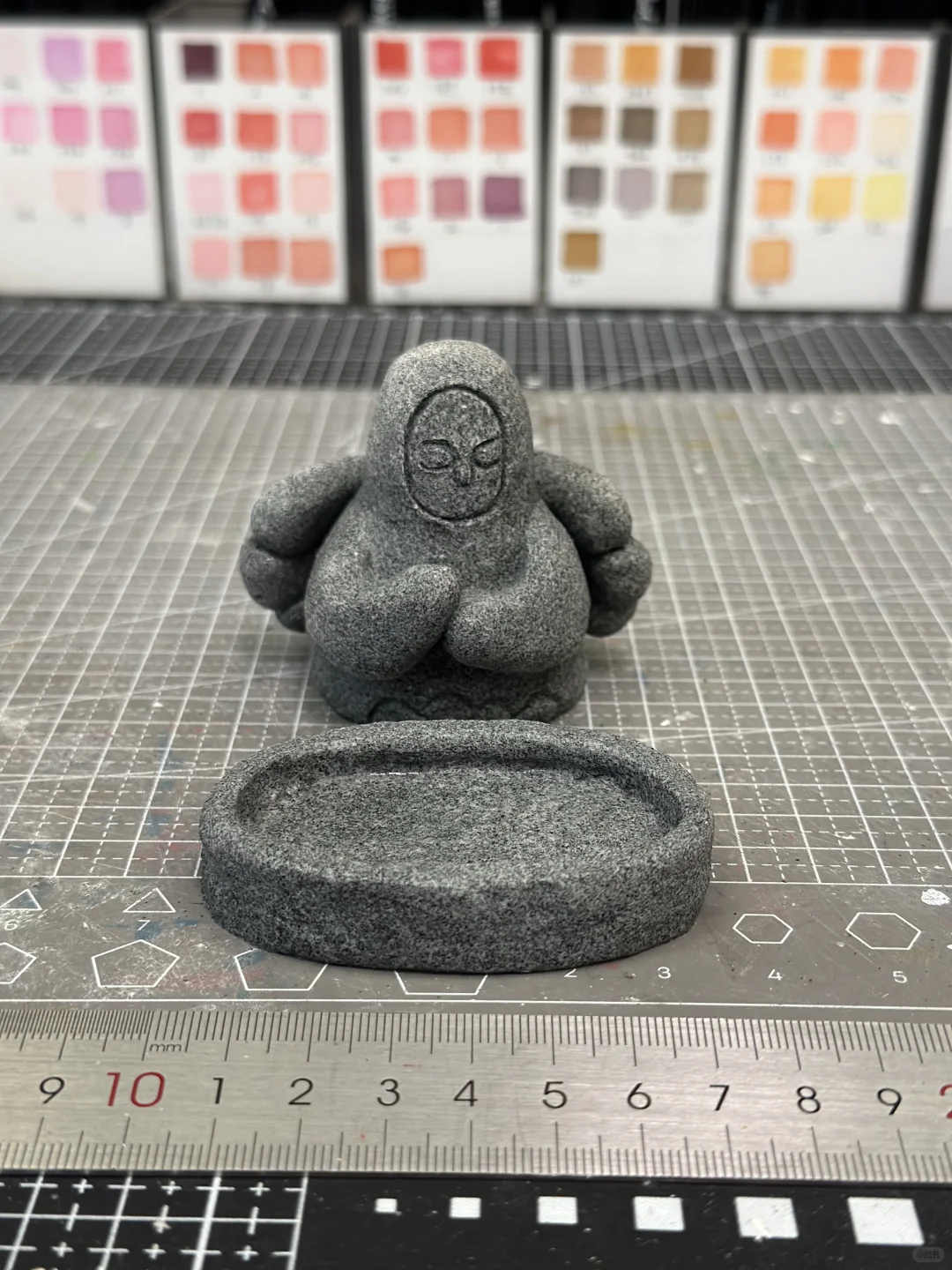 岩塑粘土🪨赛尔达女神像→放labubu不过分吧