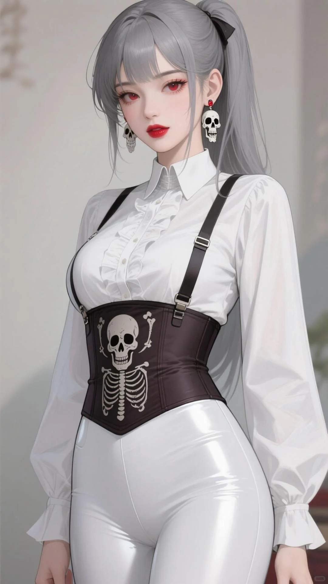 壁纸分享：美女小姐姐的上半身特写