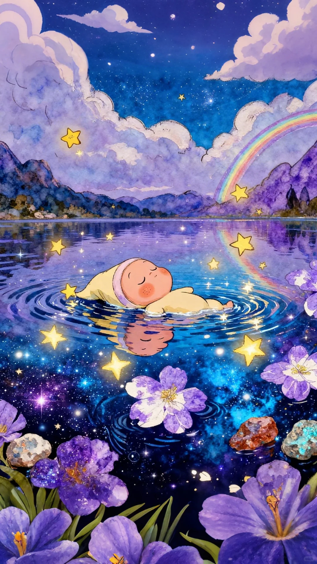 iPad壁纸 | 和星星人说晚安吧