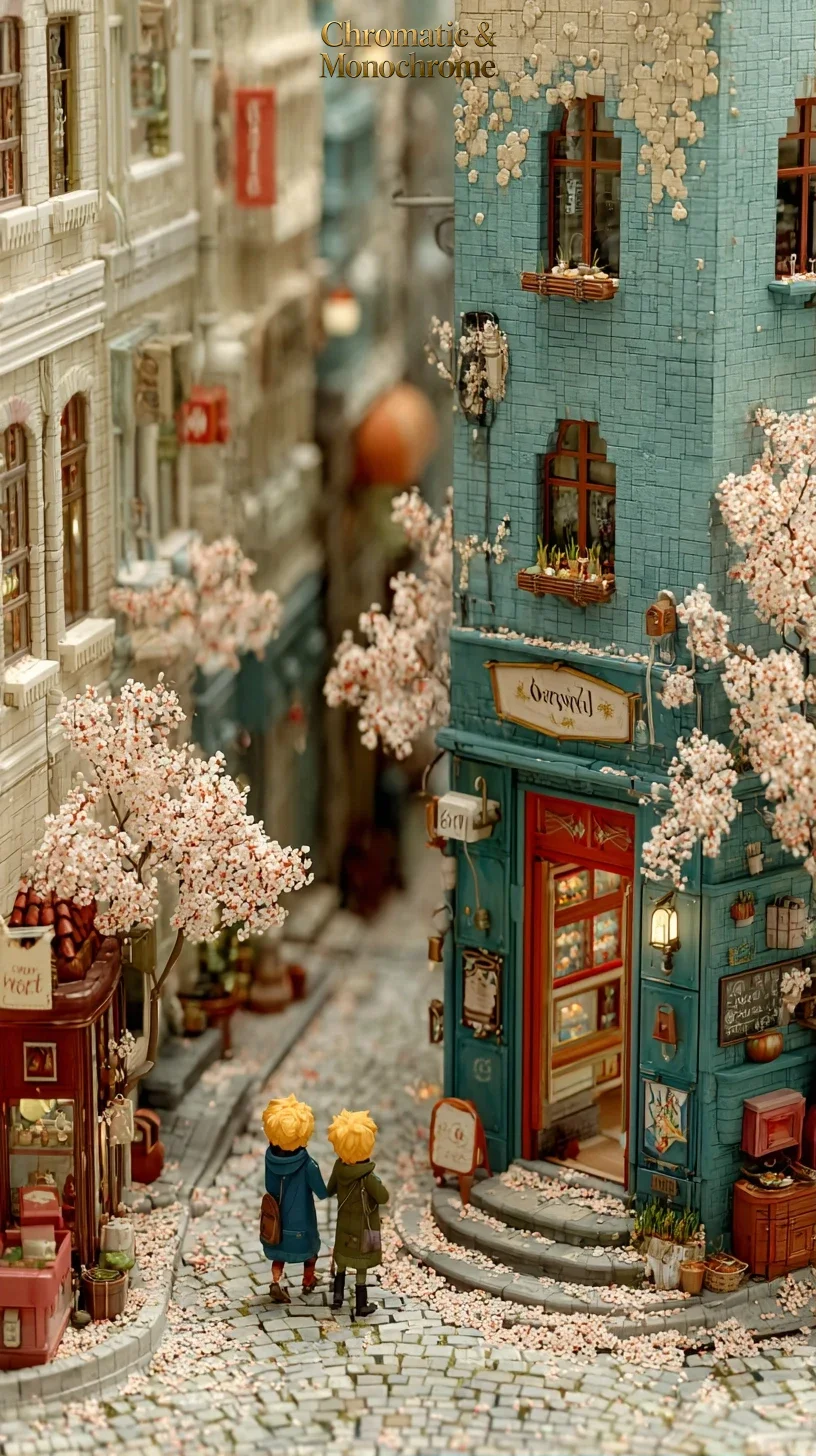 迷你世界的治愈美学，壁纸里的童话乌托邦