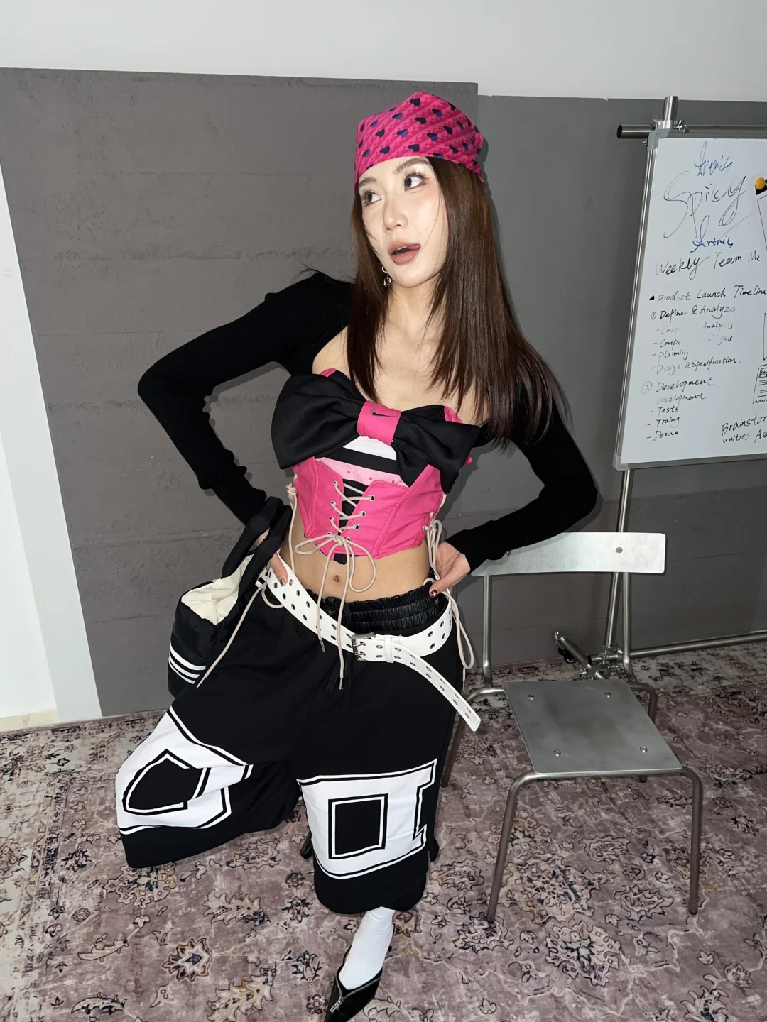 做你的粉丝蝴蝶结女孩🎀