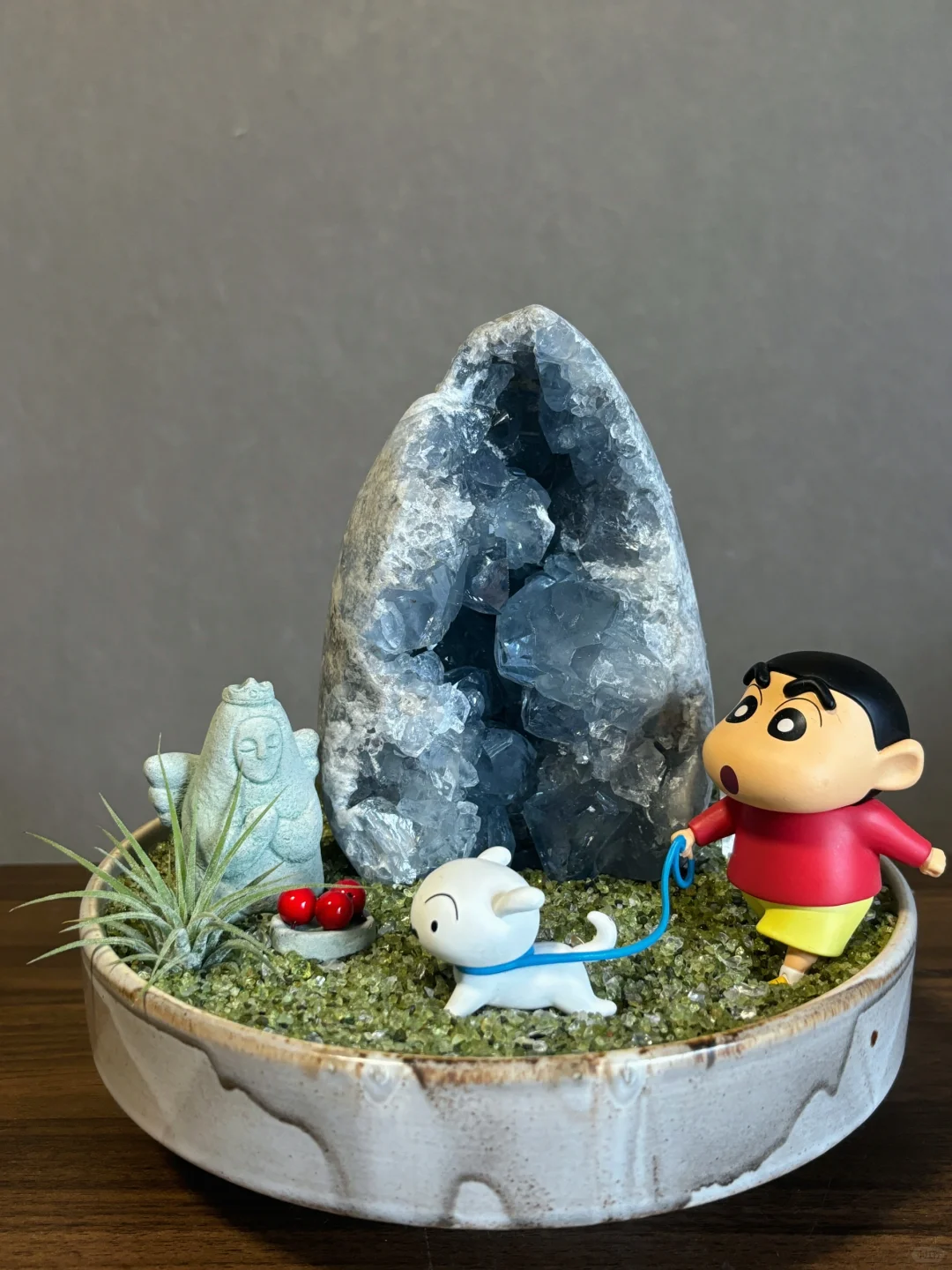 我的水晶摆件已经next level了！