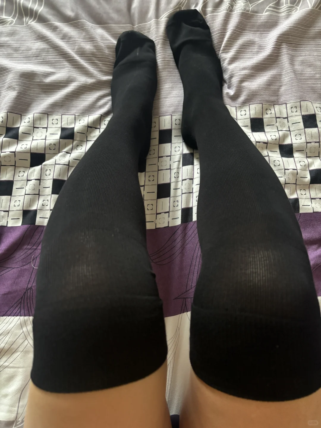 内八、大象腿瞅一瞅，这款过膝袜