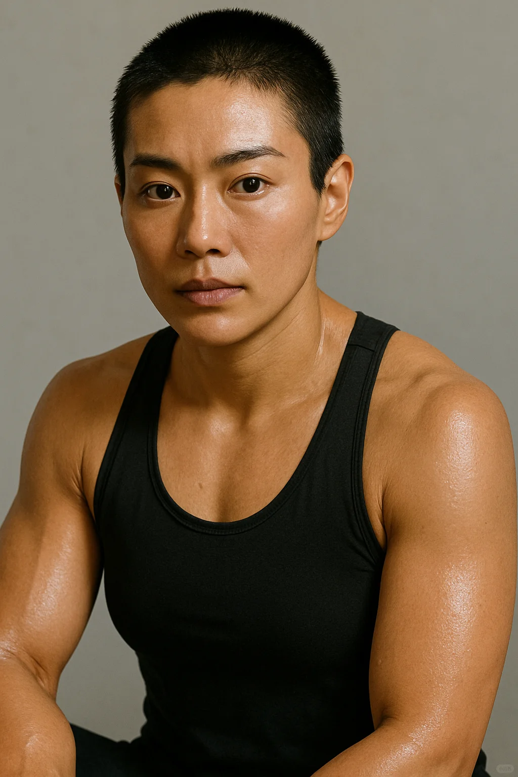 【寸头脱弱役】女人中的女人