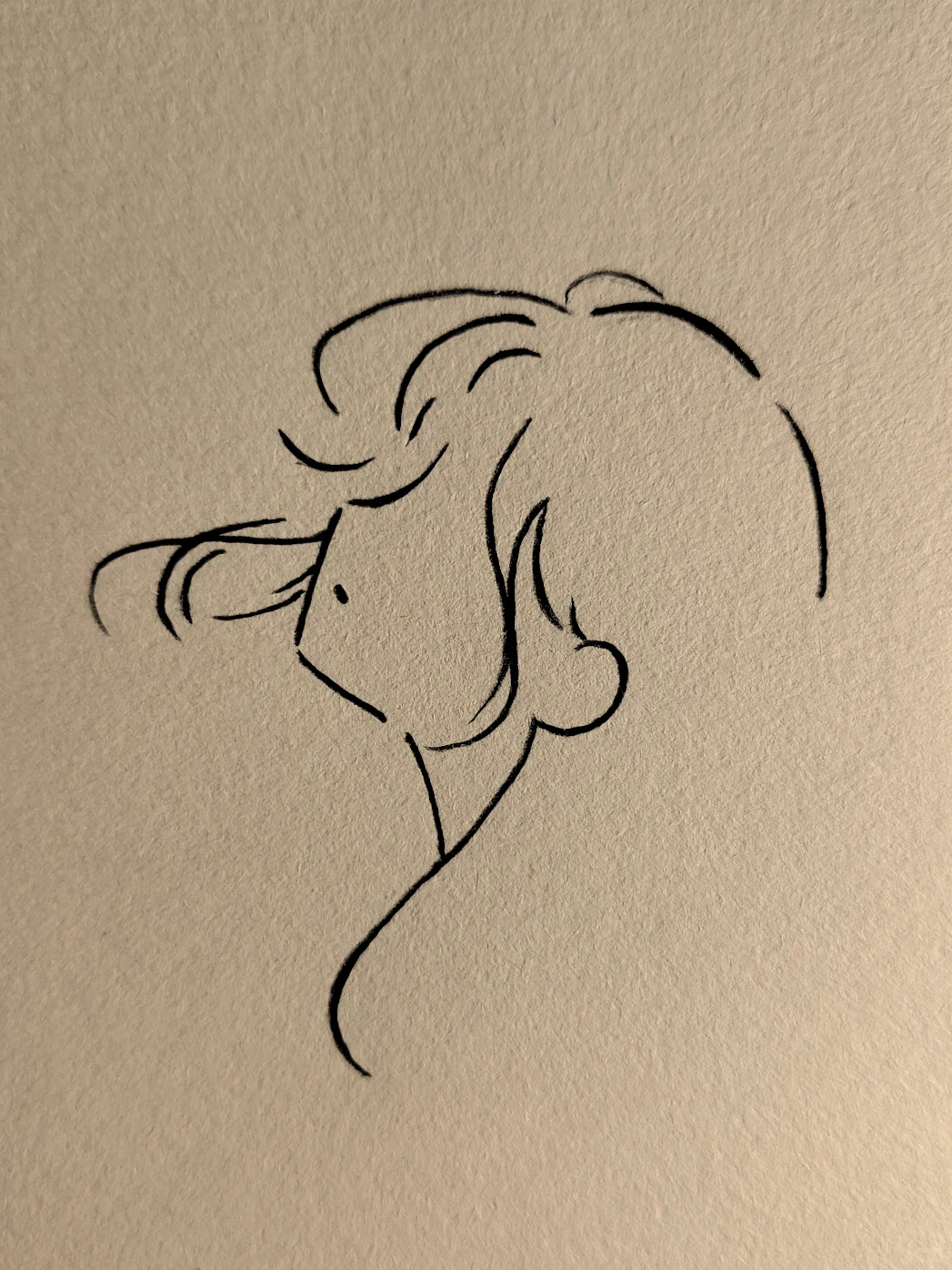 简笔画：今天这个线条太喜欢了～🫰🏻