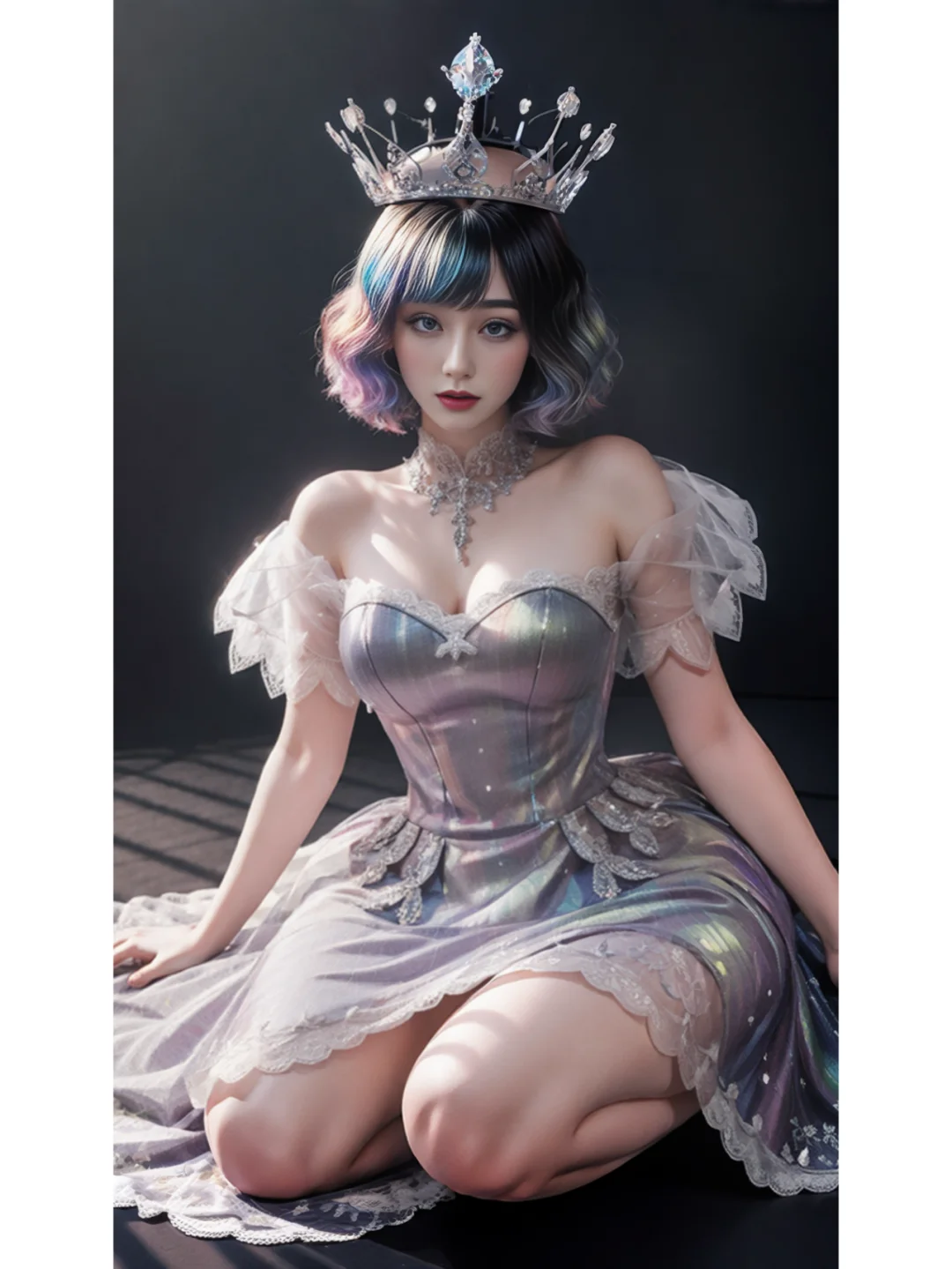 🌈彩虹女神降临！独特魅力无法抵挡！💃