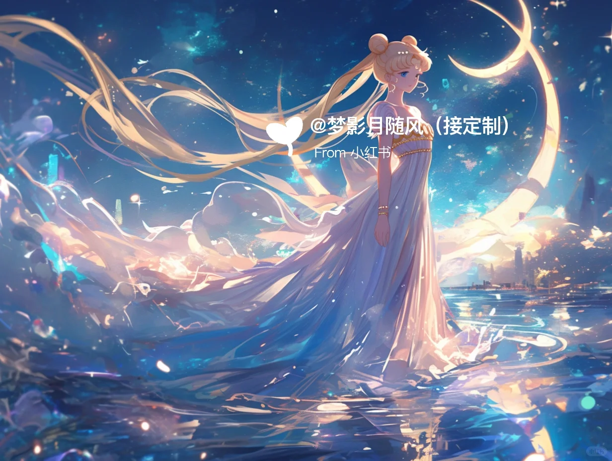 听海1💞美少女战士iPad壁纸