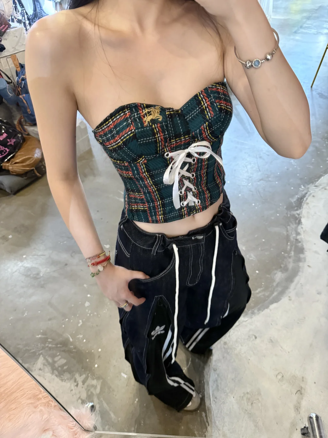 复古风bbr胸衣！这感觉太old money了💵