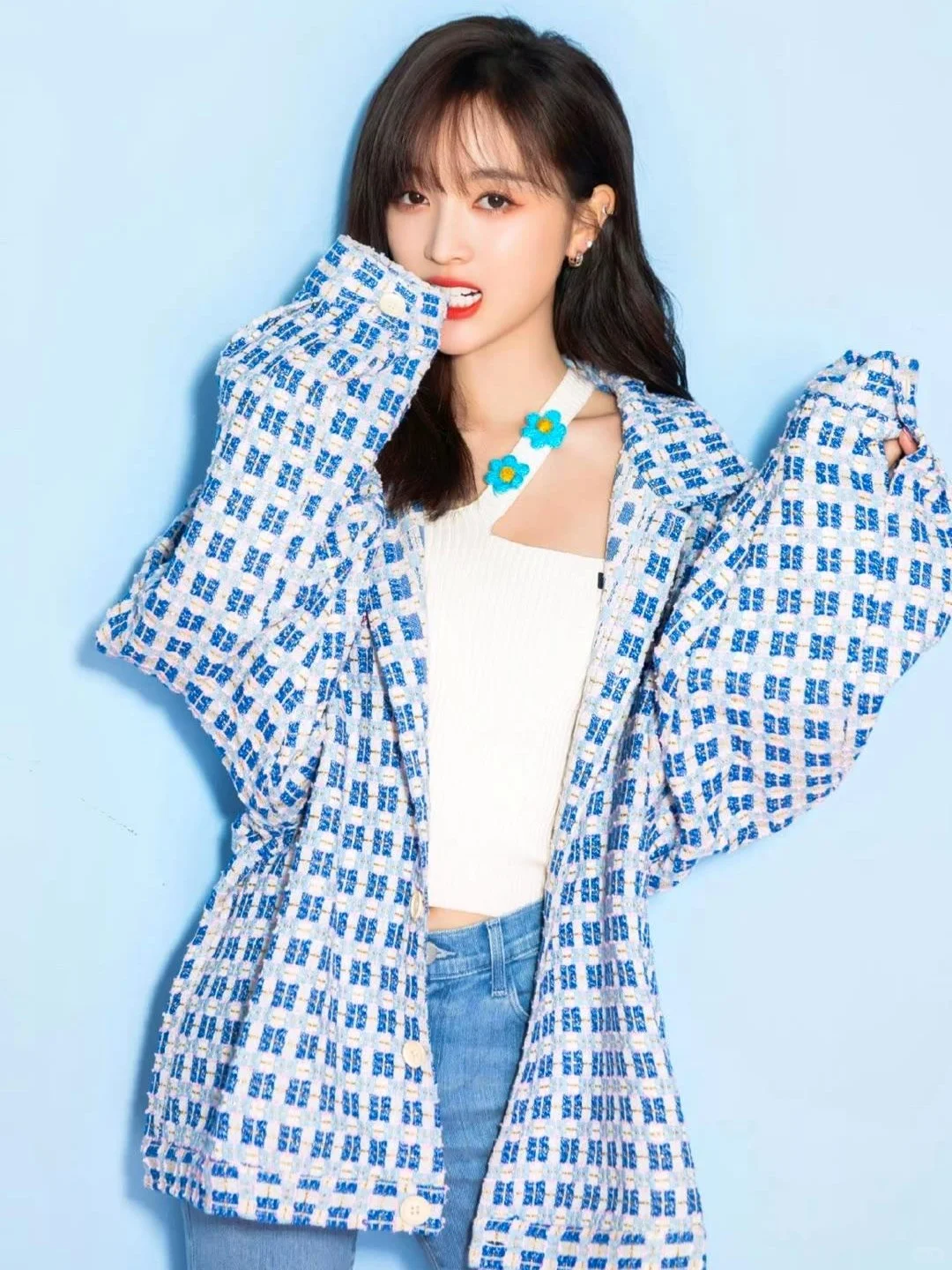 甜系女神的颜值暴击