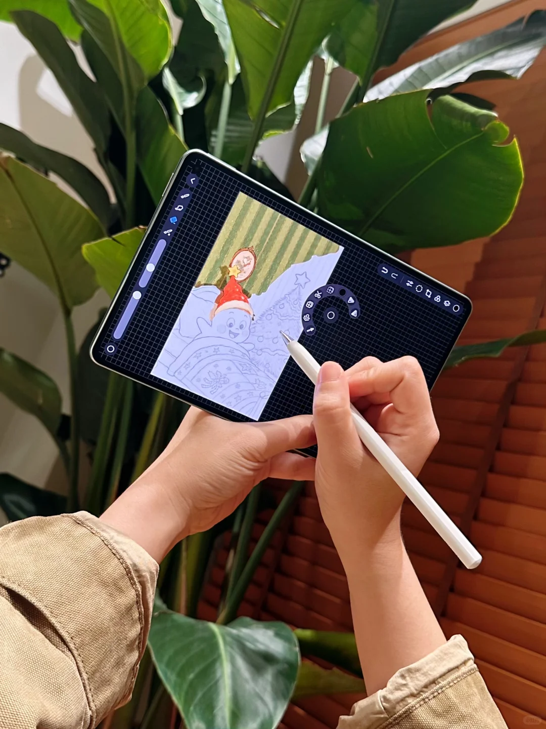 我的小平板穿上这组🎄圣诞壁纸太可爱啦~