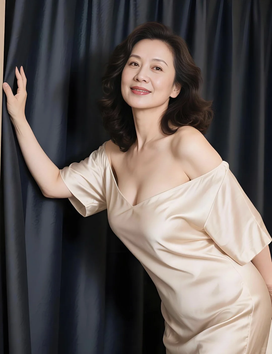 岁月从不败美人，永远自信优雅！