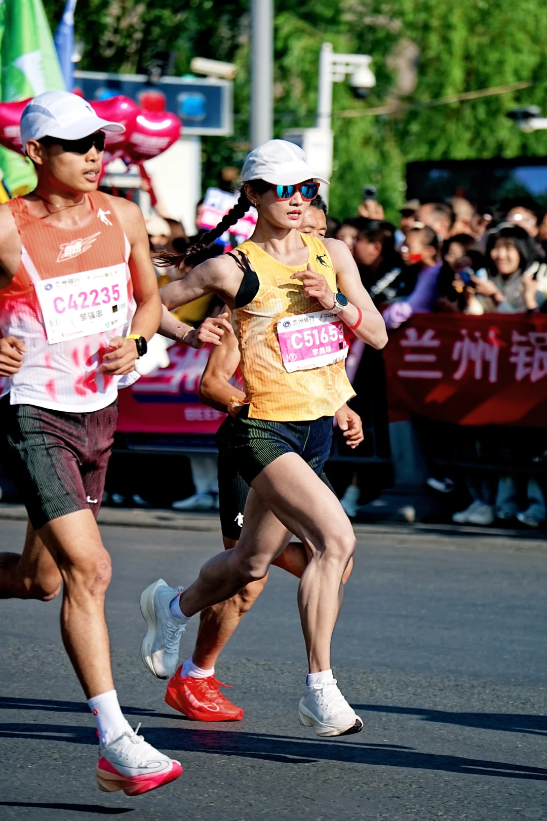 兰州马拉松｜有一种飒叫美珍速度
