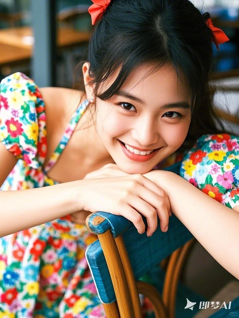 春季穿搭｜这件印花长裙也太春天了吧