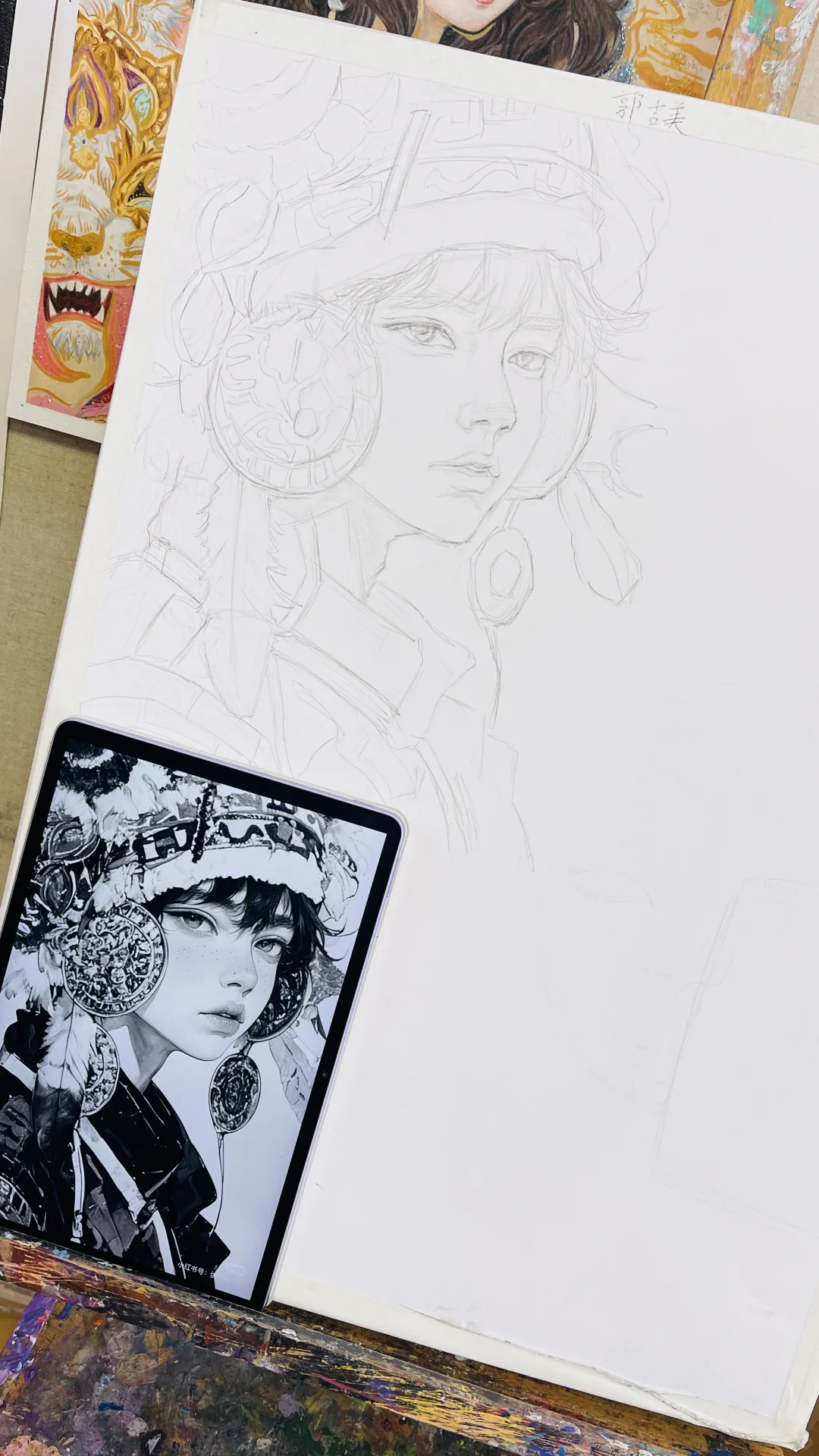 期中过后来画室放松心情🤗进阶中…