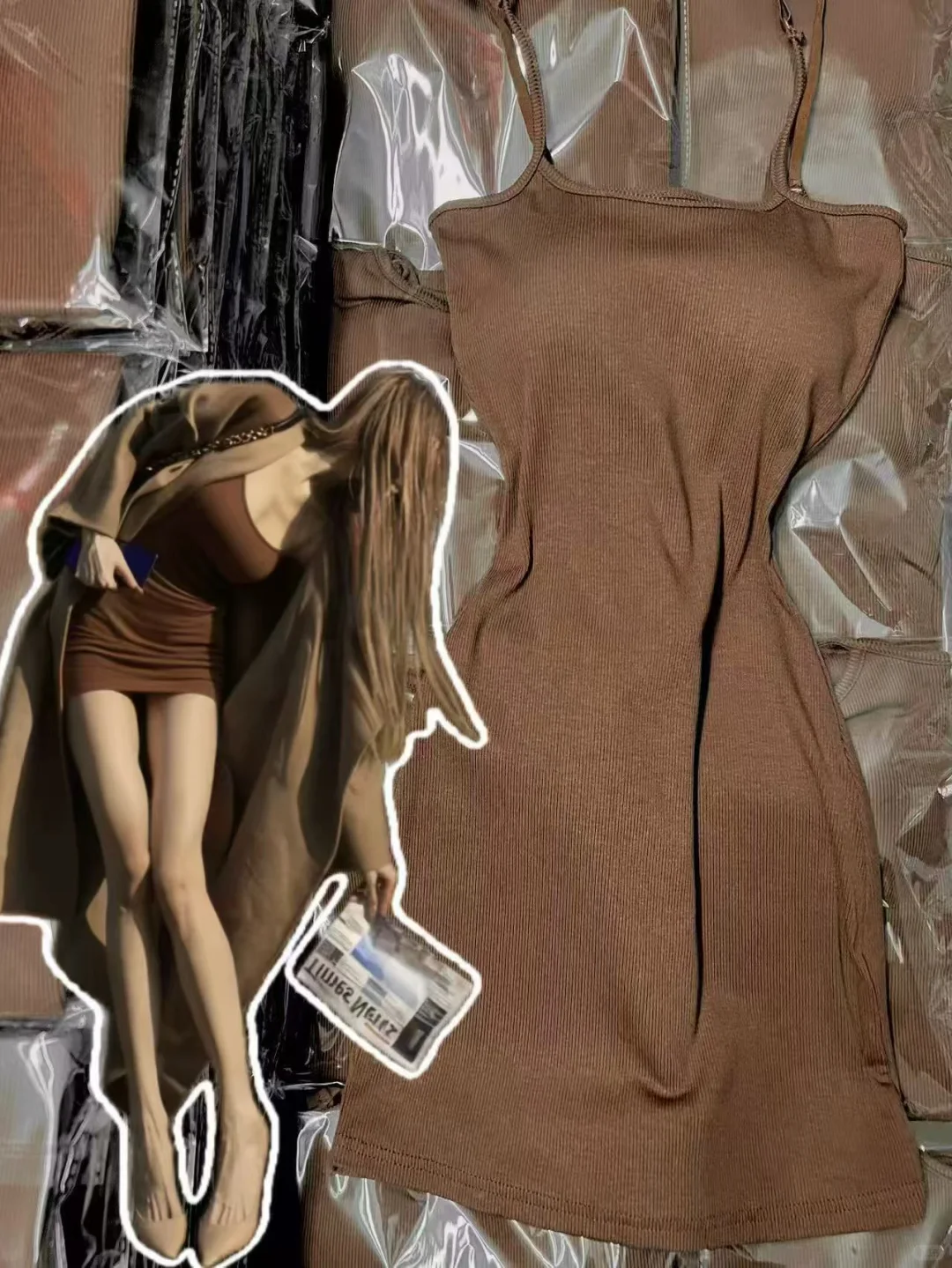 出片率max！20+💰超显身材吊带包臀裙！